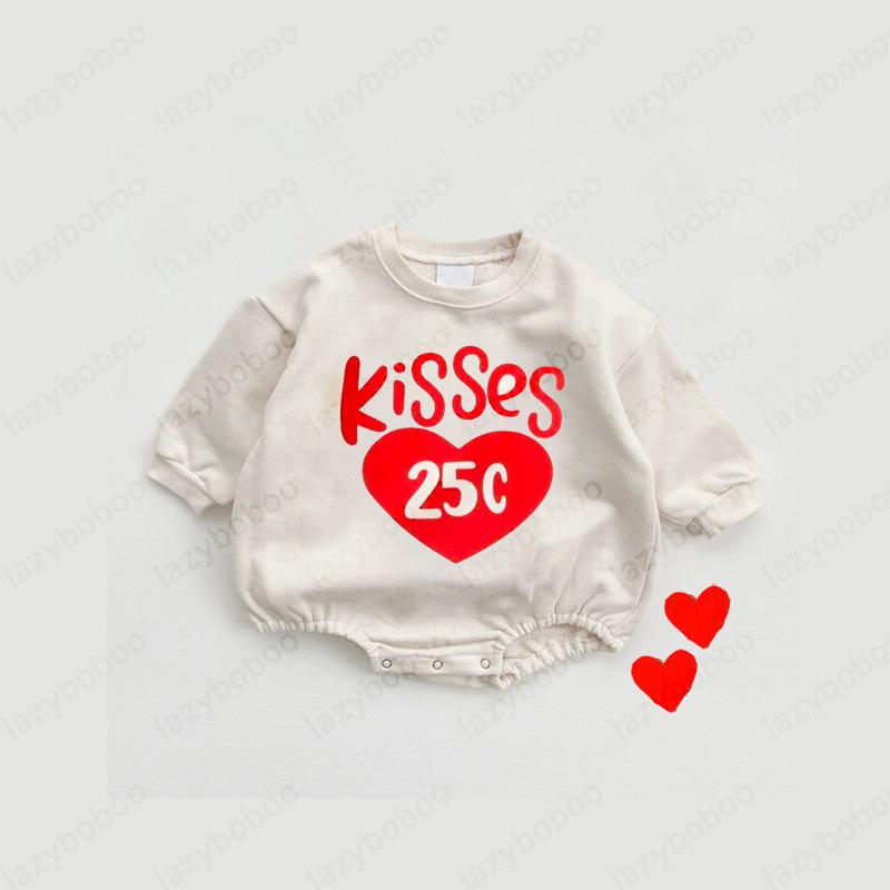 Baby Valentine'‘s Day Romper