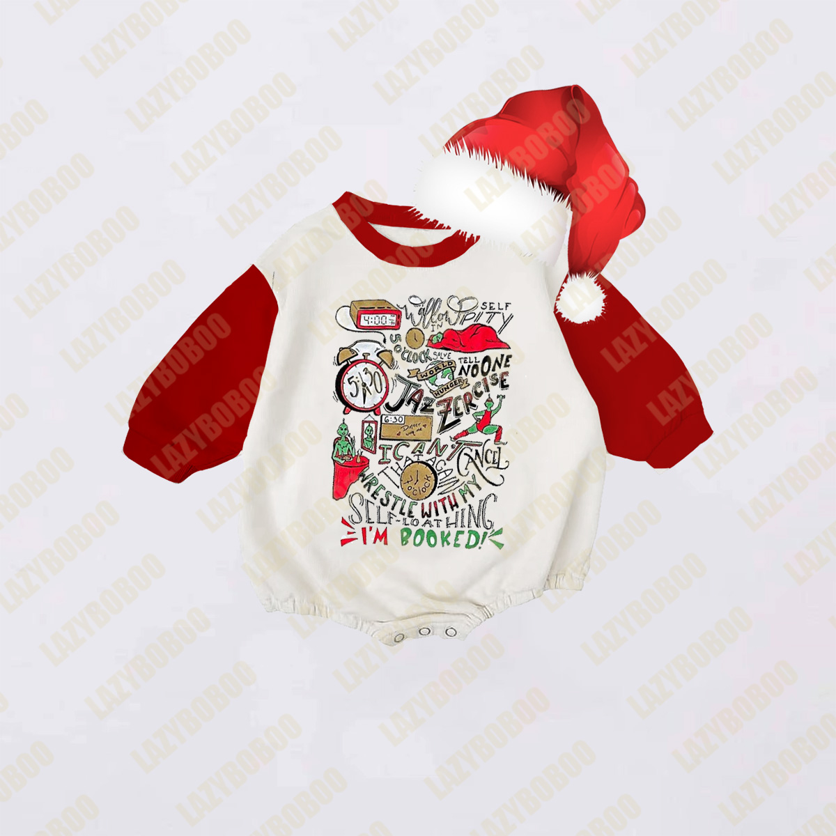 Baby Christmas print Romper