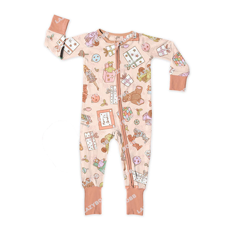 Baby Christmas Print Romper