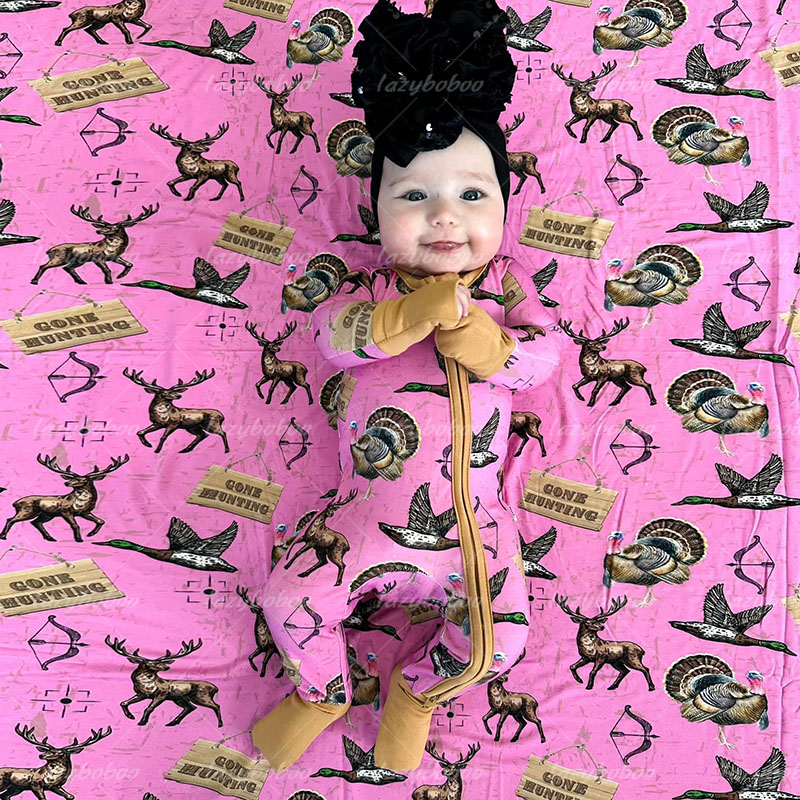 Baby Animal Print Rompers