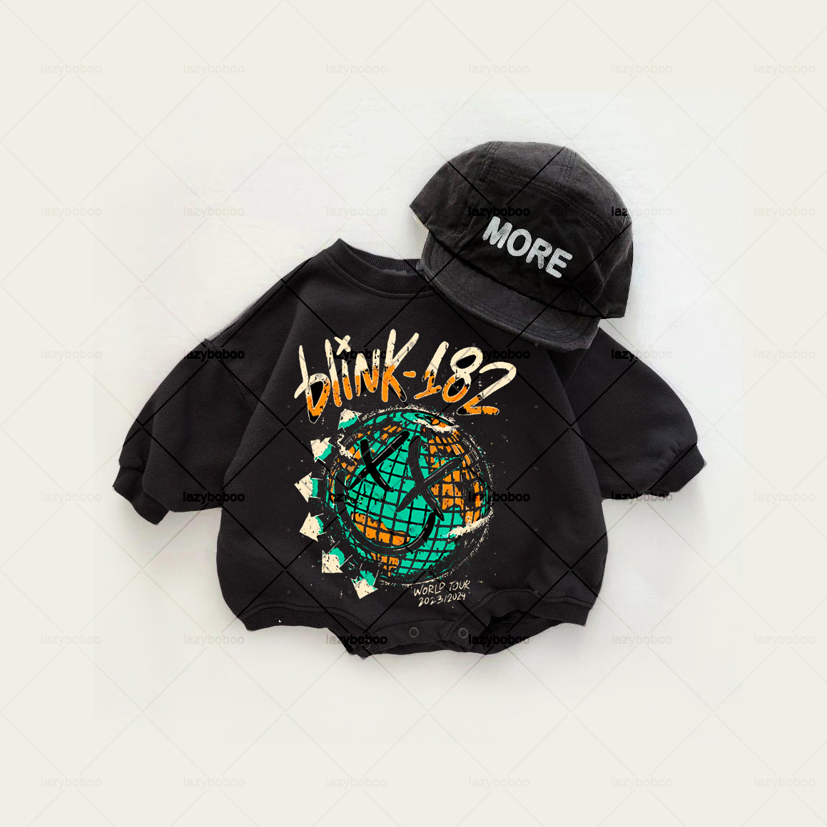 Baby Blink Print Bodysuit