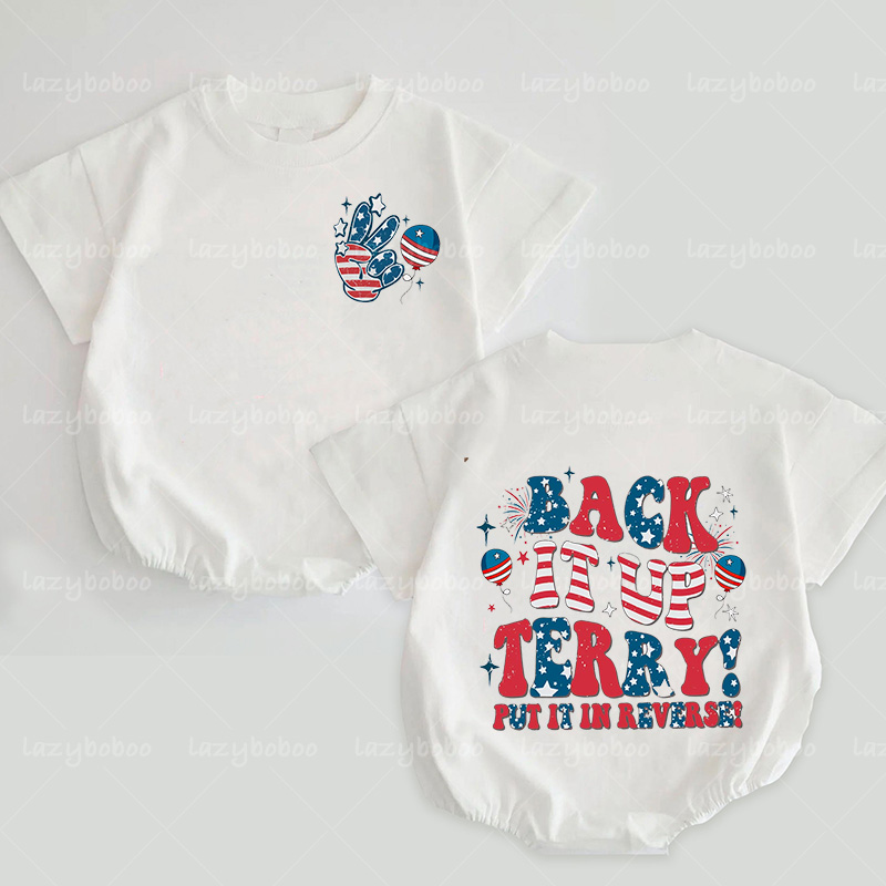 Baby 4th Of July Romper