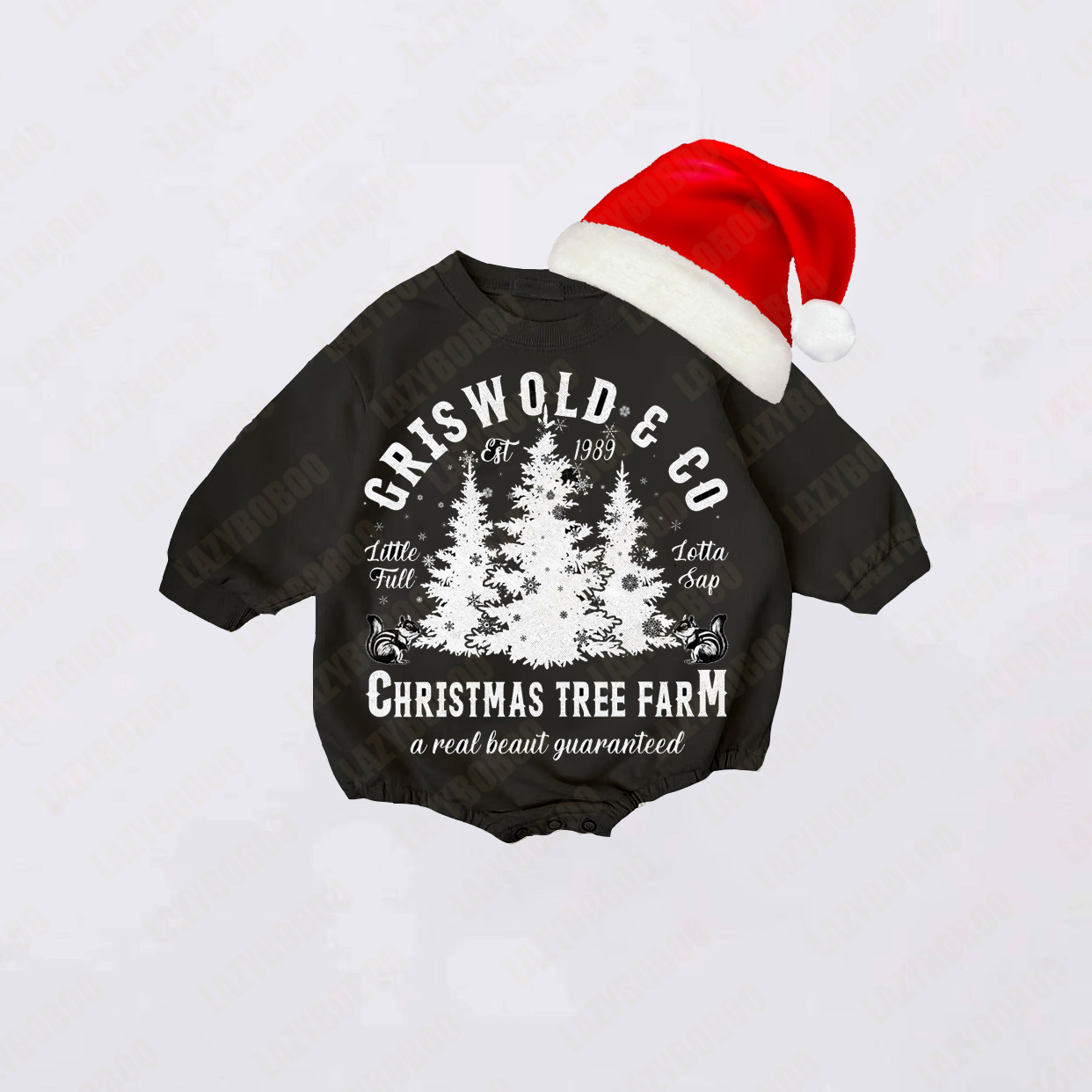 Baby Christmas print Romper