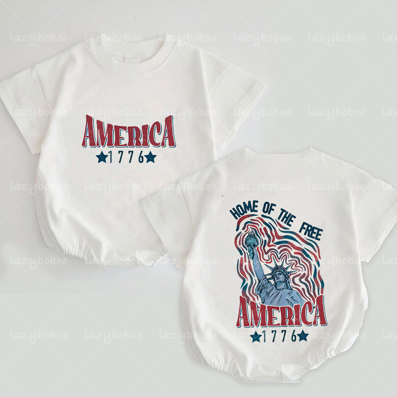 Baby 4th Of July Romper