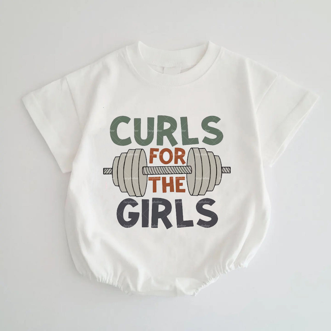 Curls For The Girls  Romper