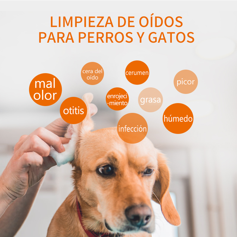 Limpiador de Oídos - Para Perros y Gatos (120ml)
