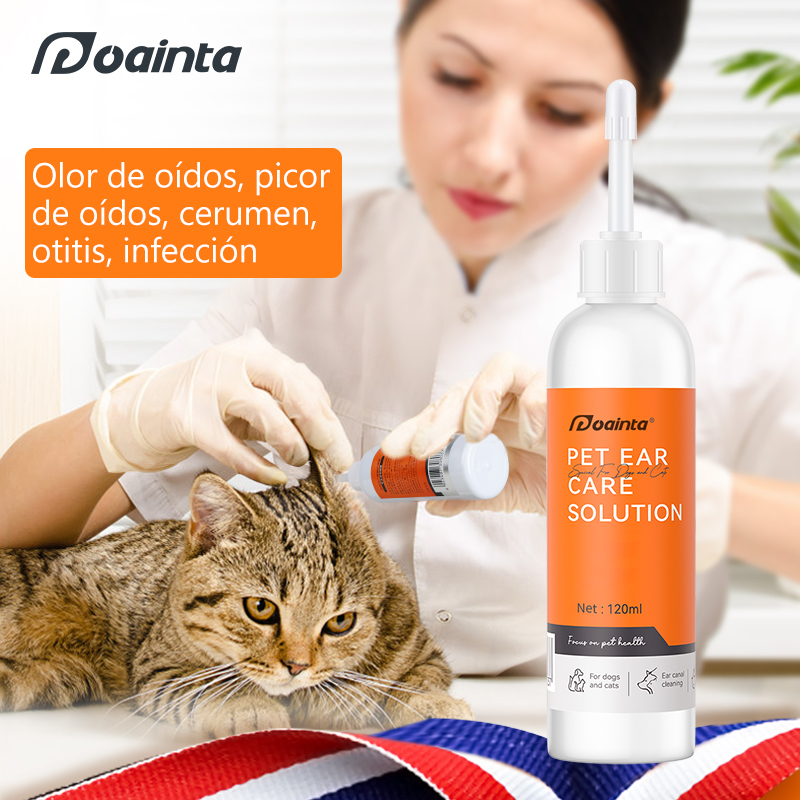 Limpiador de Oídos - Para Perros y Gatos (120ml)