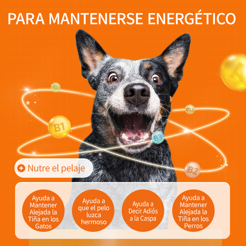 Masticables multivitamínicos para perros y gatos