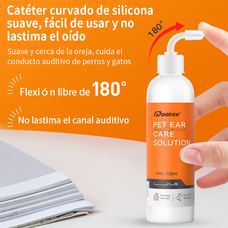 Limpiador de Oídos - Para Perros y Gatos (120ml)