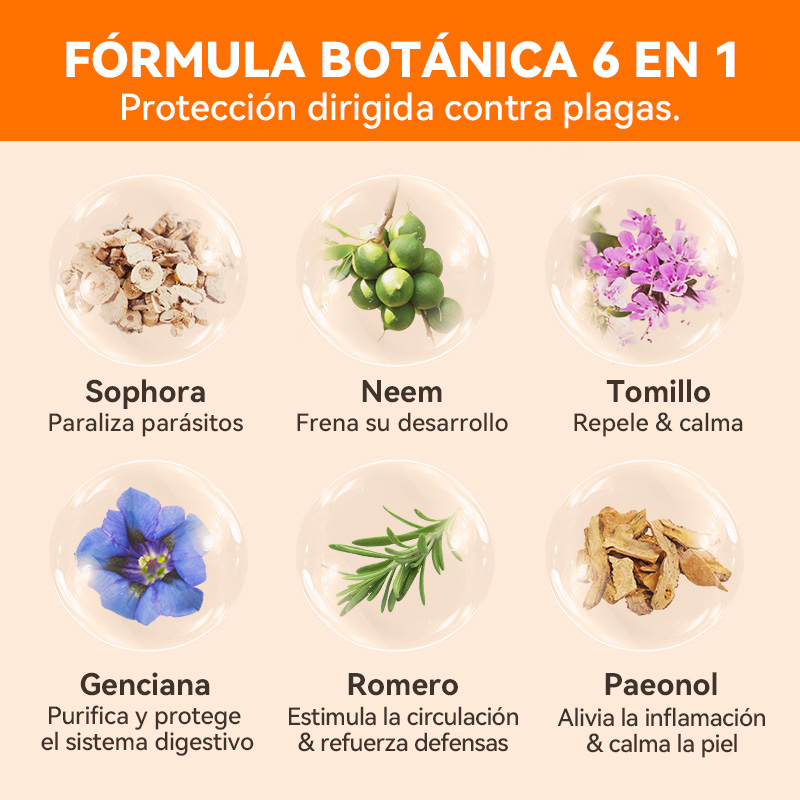 Spray para eliminar garrapatas y pulgas (100 ml )