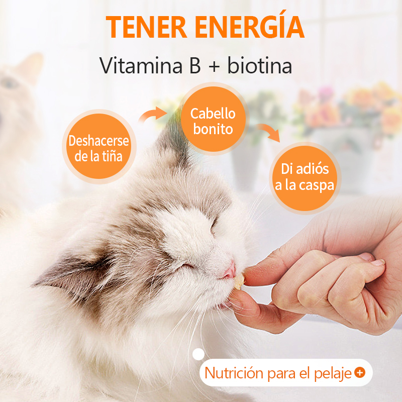 Masticables multivitamínicos para perros y gatos