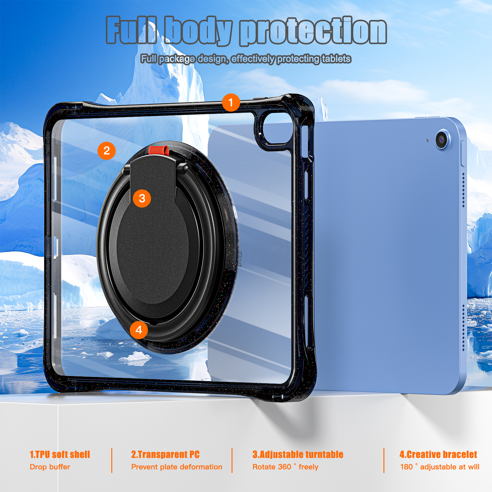 Custom Tablet Cover For Apple iPad 7/8/9th Gen Factory Wholesale Cases For iPad 10.2 inch