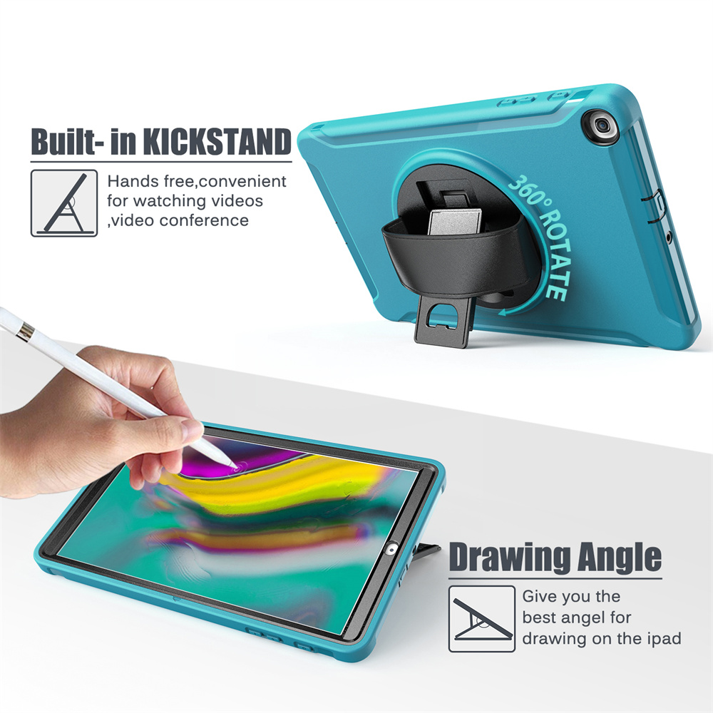 Rugged Shockproof TPU Tablet Back Case For Samsung Galaxy Tab A 2019 10.1 inch Case