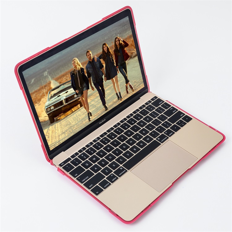 TPU Custom Laptop Accessories Protective PC Hard Case For Apple Macbook Retina 12 inch Cover Cases