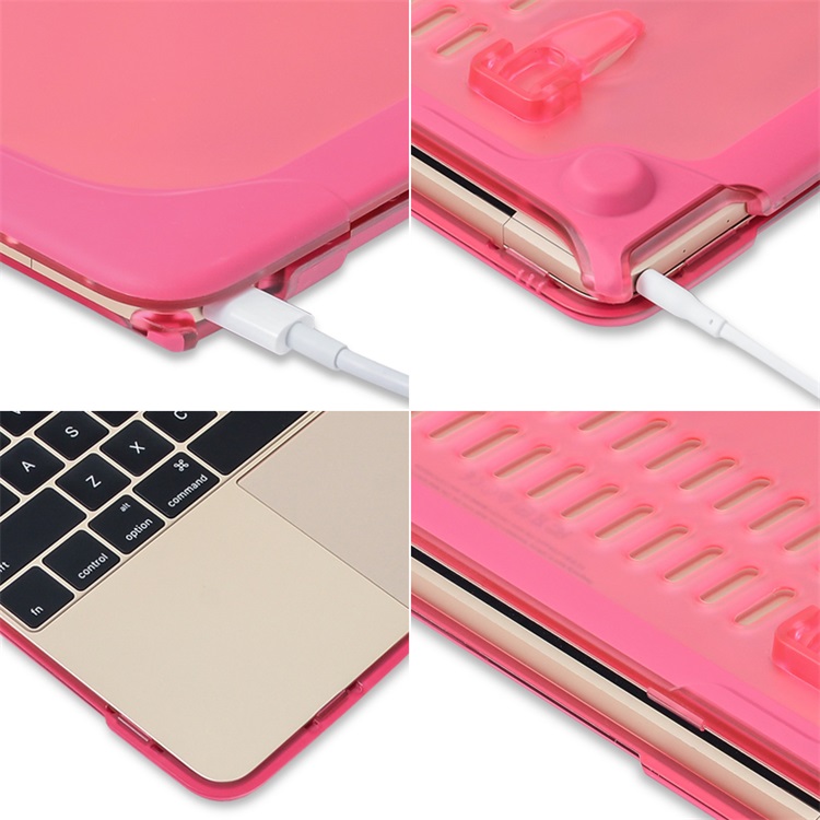 TPU Custom Laptop Accessories Protective PC Hard Case For Apple Macbook Retina 12 inch Cover Cases