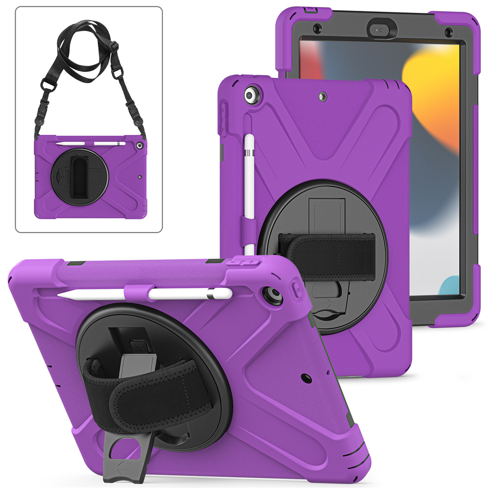 10.2 inch Heavy Duty Silicon Shockproof Tablet Case Cover For iPad 7th/8th/9th generation Rugged Case