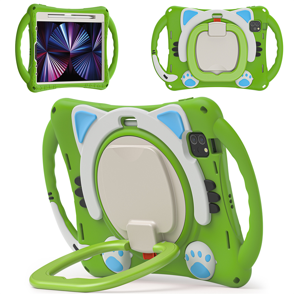 Silicone Cute Tablet Kids Case For iPad air 4 5 generation Case Pro 11 2022 2018 2020 2021 Case Back Cover