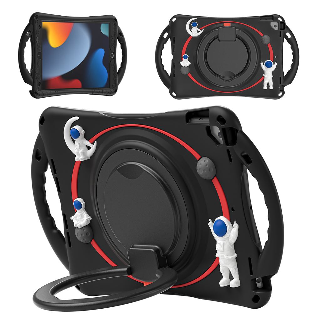 Kids Heavy Duty 360 Full Shockproof Soft Case Cover For iPad 10.2 7th 8th 9th Generation Case