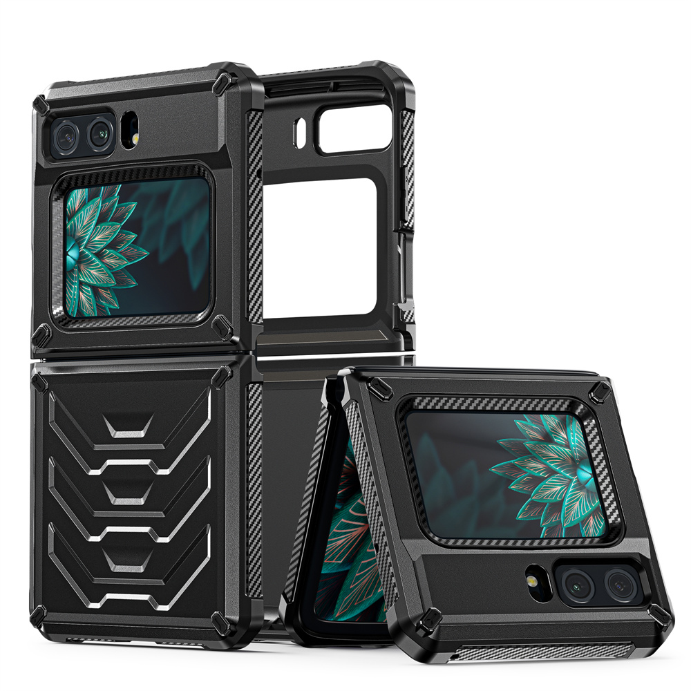 Folding Mobile Phone Protector Back Cover Hard Case For Motorola moto razr 2022 5g Flip Case