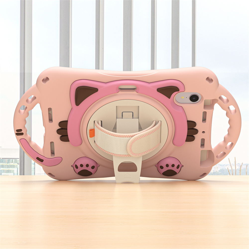 8.3 inch Kids Silicone Shockproof 3D Cartoon Tablet Back Cover Case For iPad Mini 6 Kidproof Case For Girls