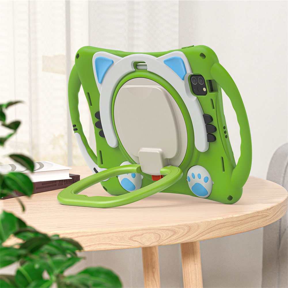 Silicone Cute Tablet Kids Case For iPad air 4 5 generation Case Pro 11 2022 2018 2020 2021 Case Back Cover