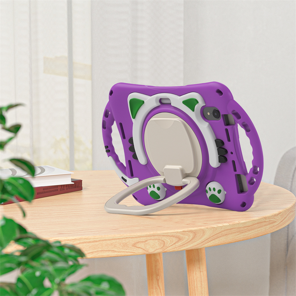 Soft Silicone Shockproof Pink Kids Tablet Accessories Case For iPad Mini 6 Rugged Case