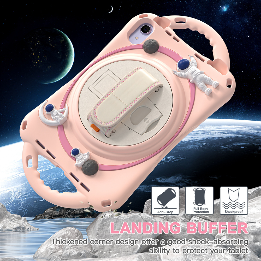 Cute Kids Tablet Cover Case For iPad mini 6 8.3 inch 2021 Shockproof Case With Hand Strap And Handle