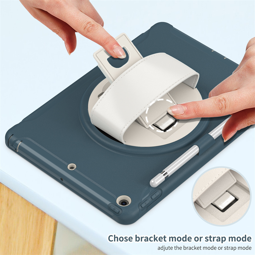 Shockproof TPU Tablet Case For IPad 10.2 2019 2020 2021 Back Cover Case With Pencil Holder