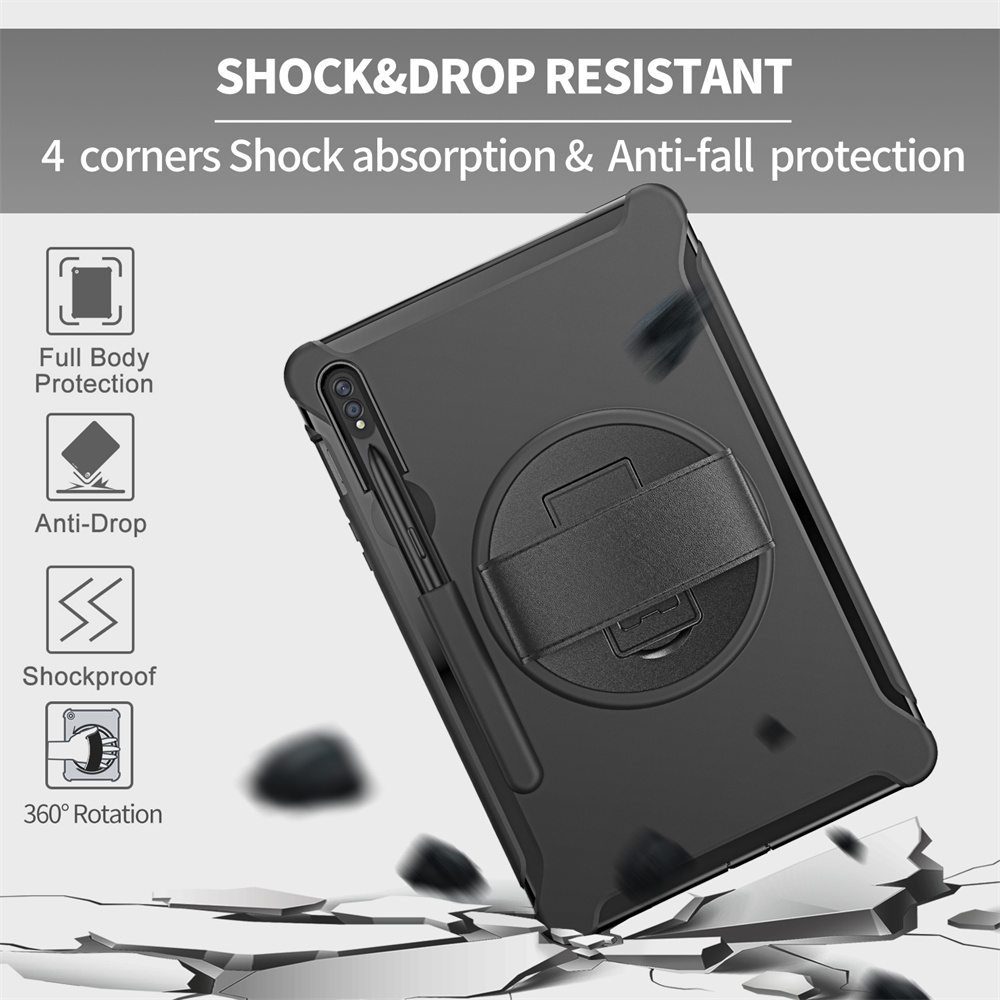 TPU Tablet Stand Back Cover Housing Hard Case For Samsung Galaxy Tab S7 S8 11 inch Case Cover