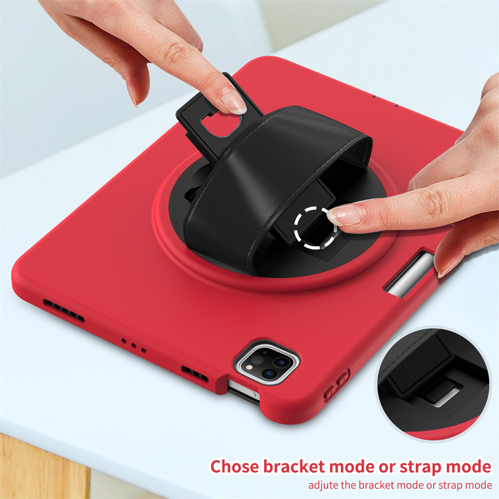 Tablet Cover Rugged Case For iPad Pro 11 12.9 Air 10.9 inch ios And Tablet PC Case With Hand Strap