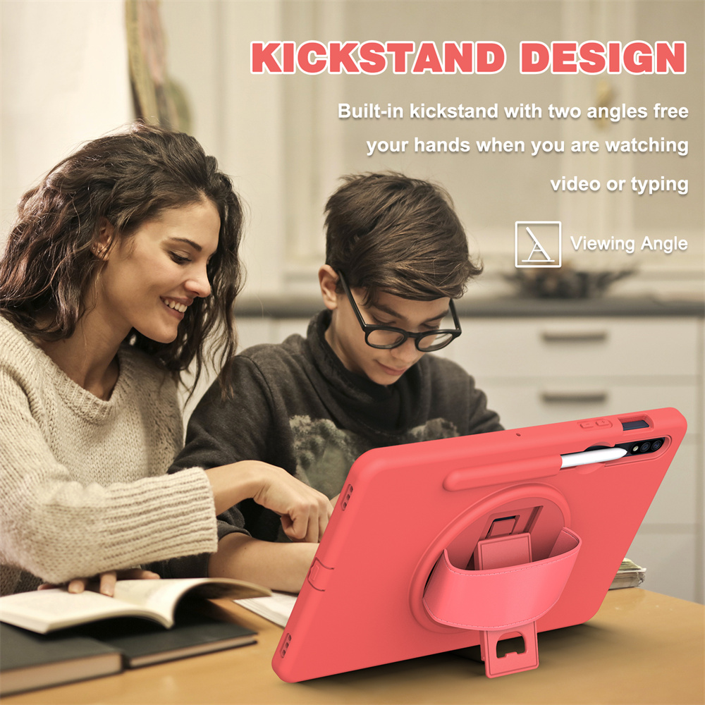 360 Full Body Protect TPU Tablet Cover Case For Samsung Galaxy Tab S8 S7 11 inch Case With Stand