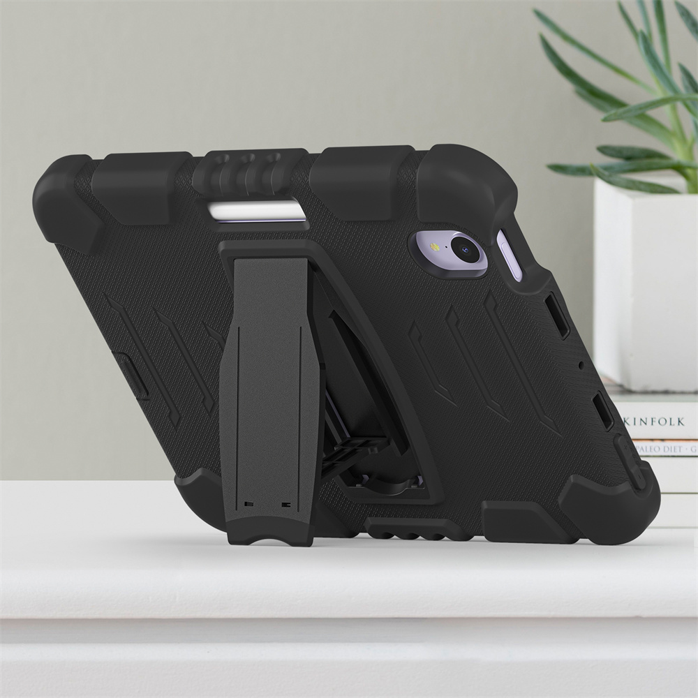 3 layer perfect protective shockproof tablet cover case for iPad mini 6 case with pencil holder
