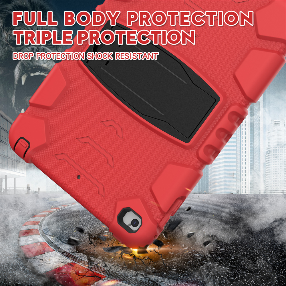 Silicone Shockproof Rugged Tablet Case Cover For iPad Mini 5 4 Case With Stand