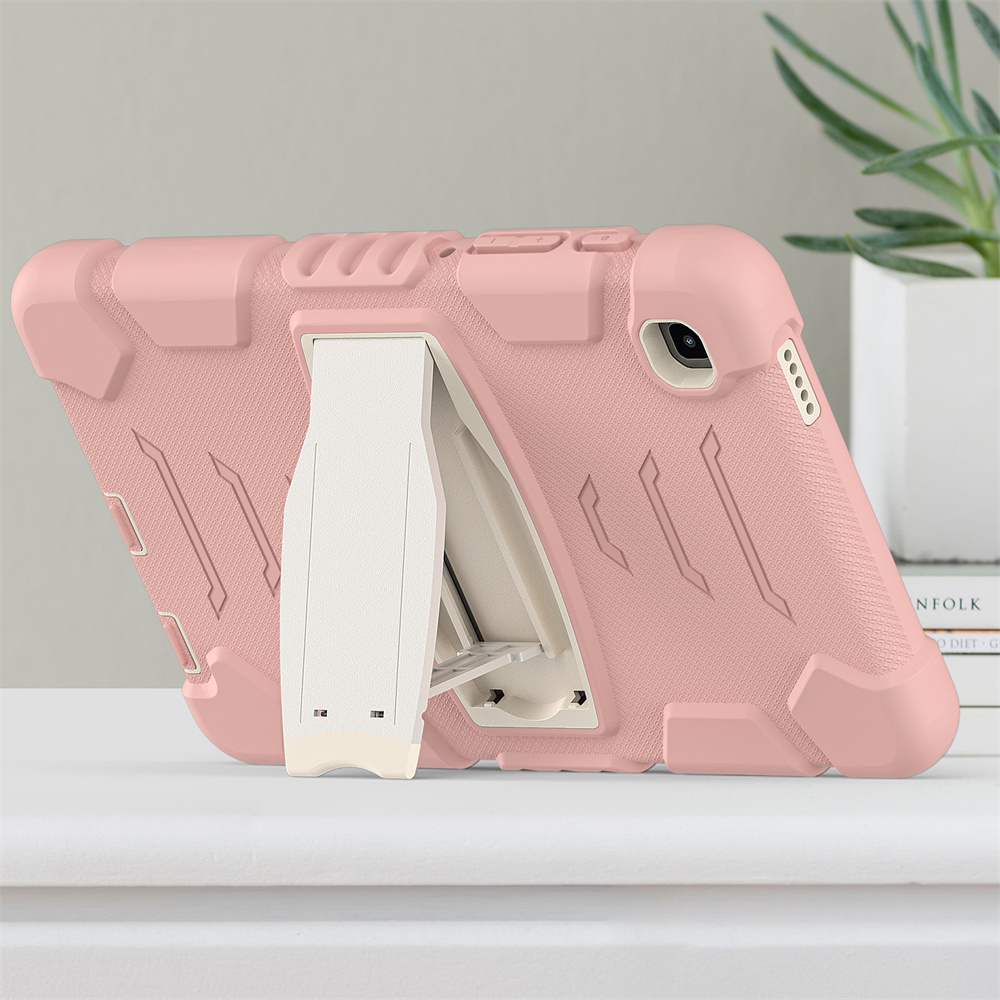 Silicone Tablet Cover Case For Samsung Galaxy Tab A7 Lite T220 T225 Case With Folding Kickstand