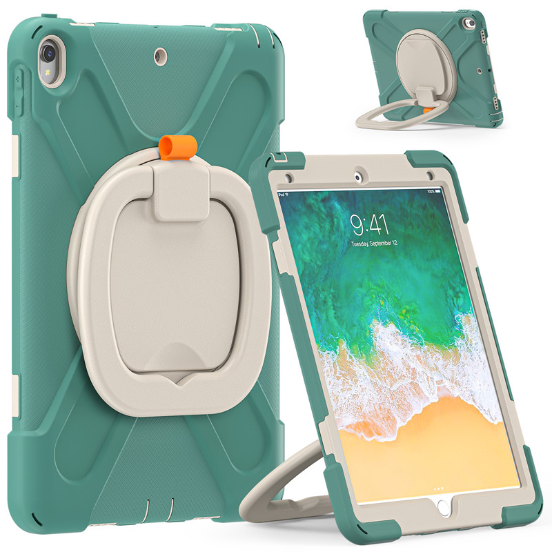 Rugged Heavy Duty Silicone Tablet Protective Case Cover For Apple iPad pro 10.5 inch air 3 2019 Case