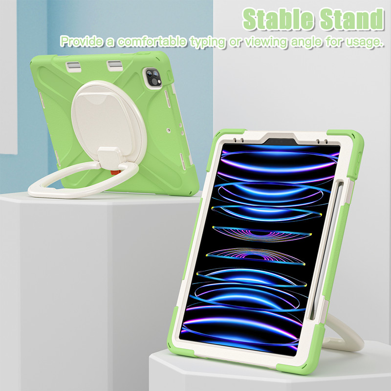 Heavy Duty Rugged Tablet Case Cover For Apple iPad pro 12.9 Case Cover With Pencil Holder And Stand