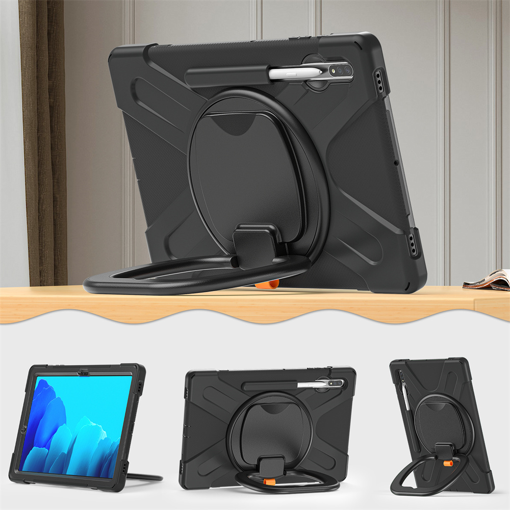 Rugged Shock proof Back Cover Hard Case For Samsung Galaxy Tab S7 Plus 12.4 inch Case Kids Cover