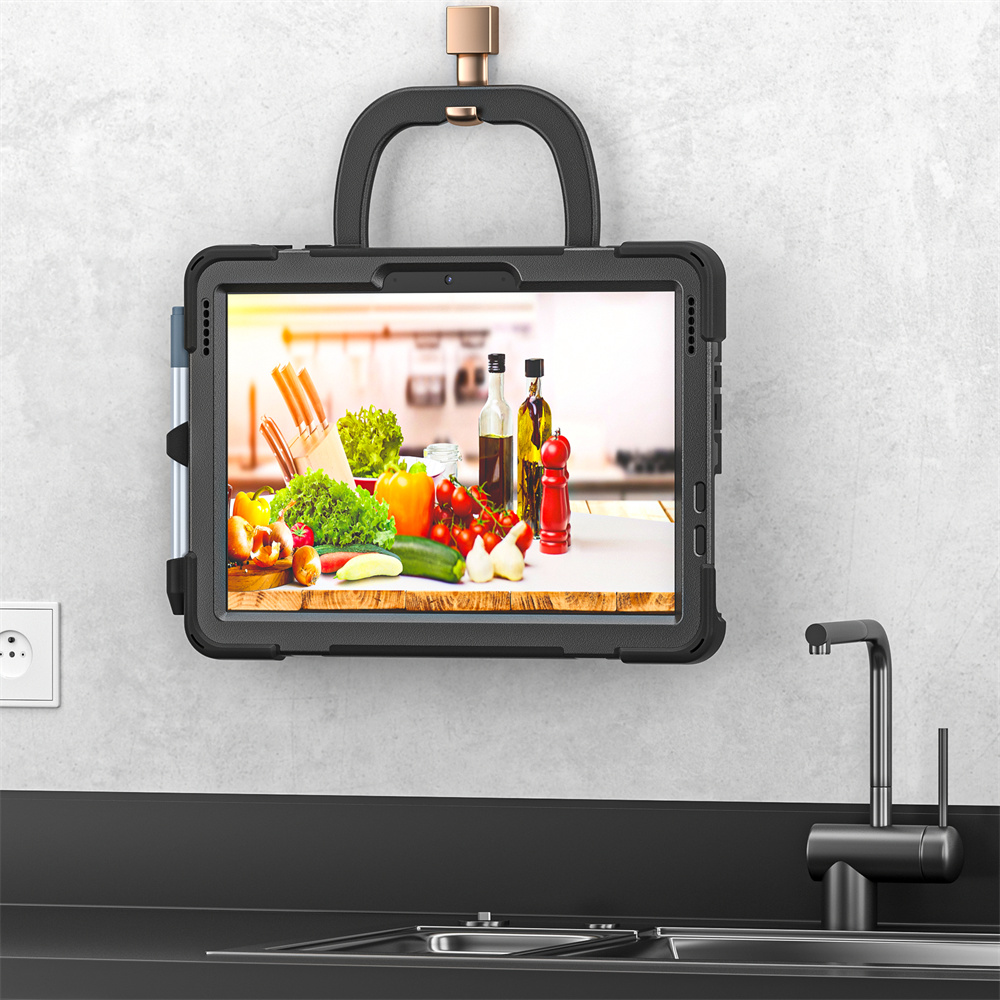 Silicone Shockproof Stand Back Cover Rugged Case For Microsoft Surface Go 2th/3th 10.5 inch Tablet Case