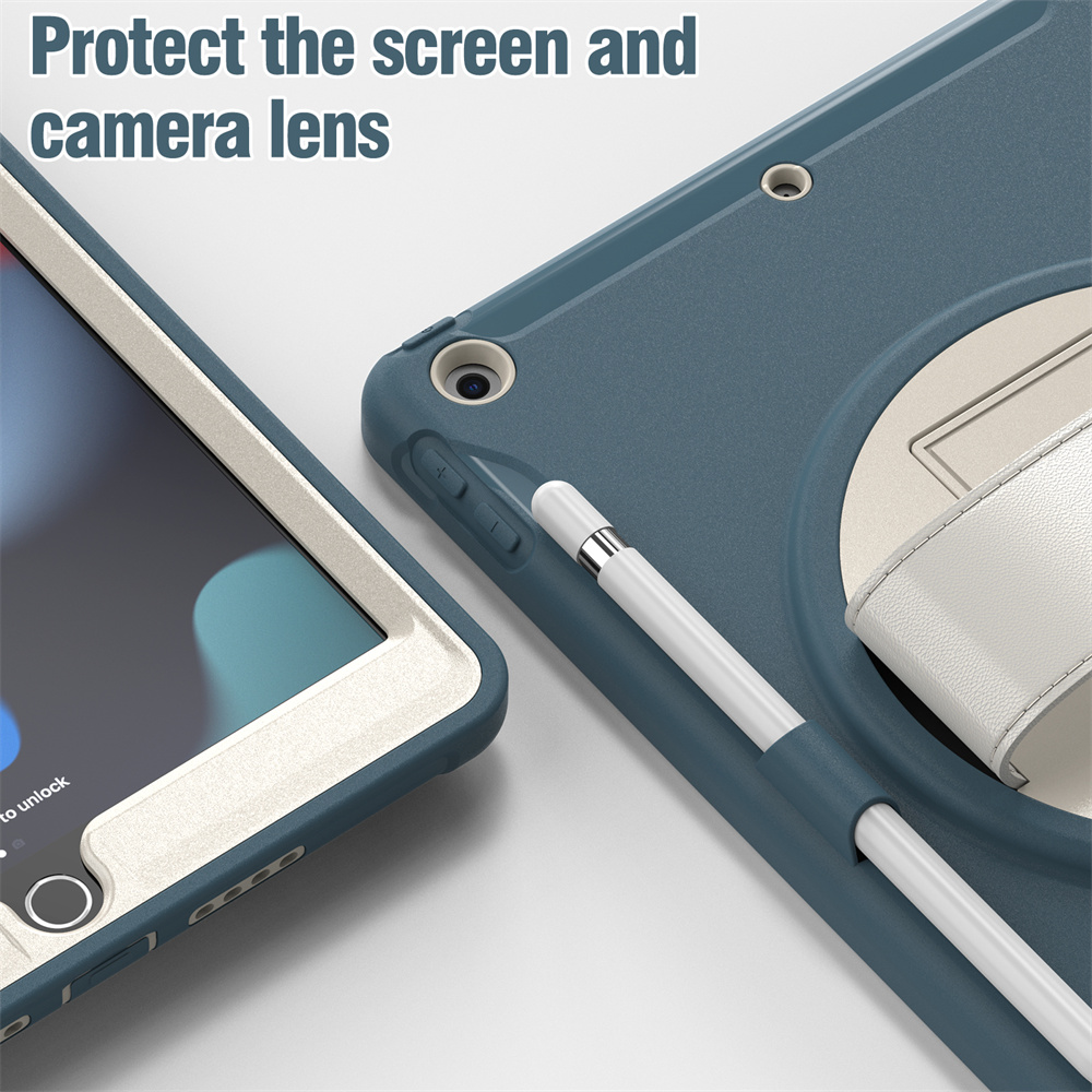 Shockproof TPU Tablet Case For IPad 10.2 2019 2020 2021 Back Cover Case With Pencil Holder