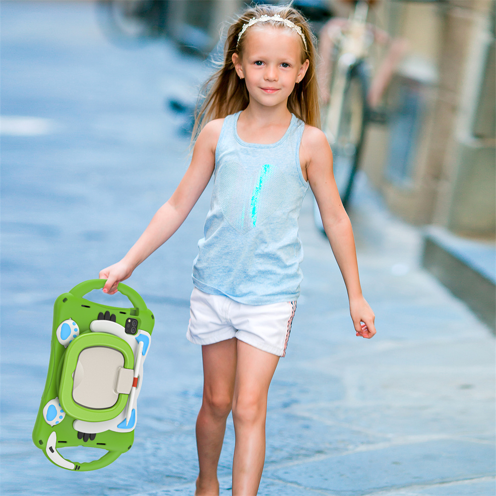 Silicone Cute Tablet Kids Case For iPad air 4 5 generation Case Pro 11 2022 2018 2020 2021 Case Back Cover