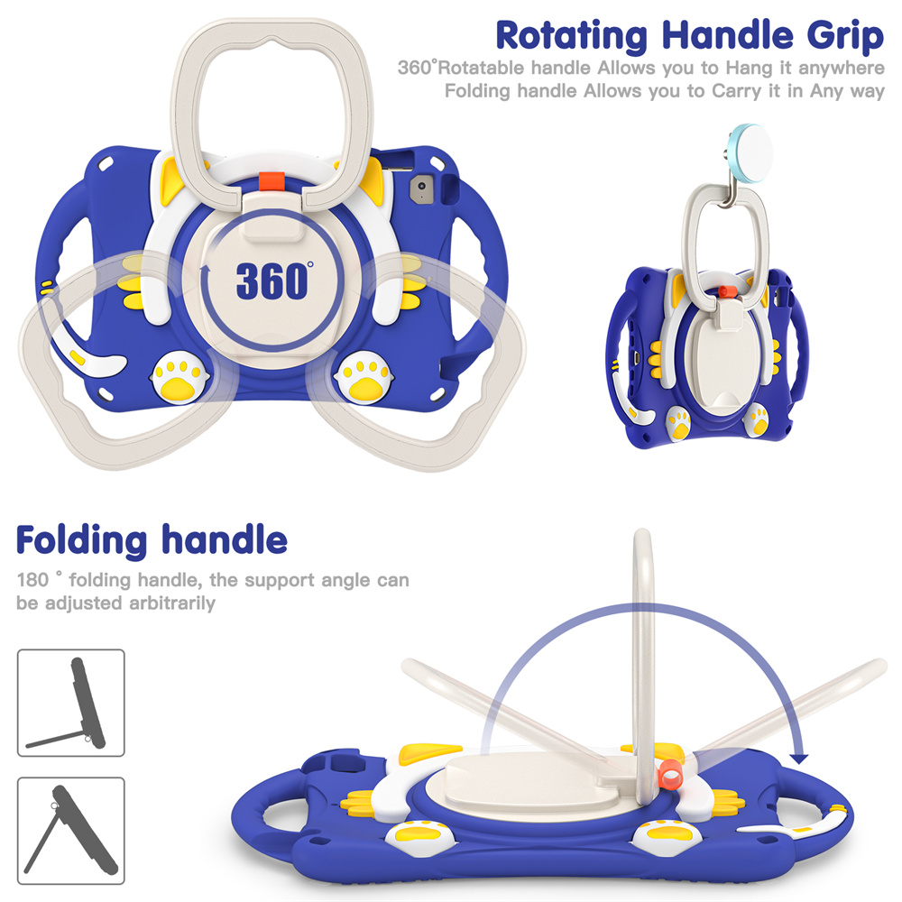 Shockproof Kids Cute Soft EVA Tablet Case For iPad Mini 1/2/3/4/5th Case Protective Cover