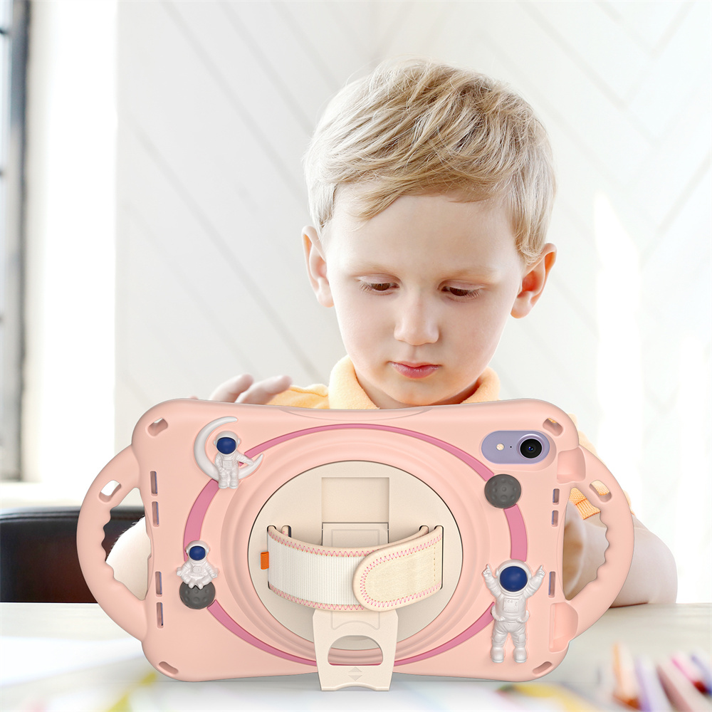 Cute Kids Tablet Cover Case For iPad mini 6 8.3 inch 2021 Shockproof Case With Hand Strap And Handle