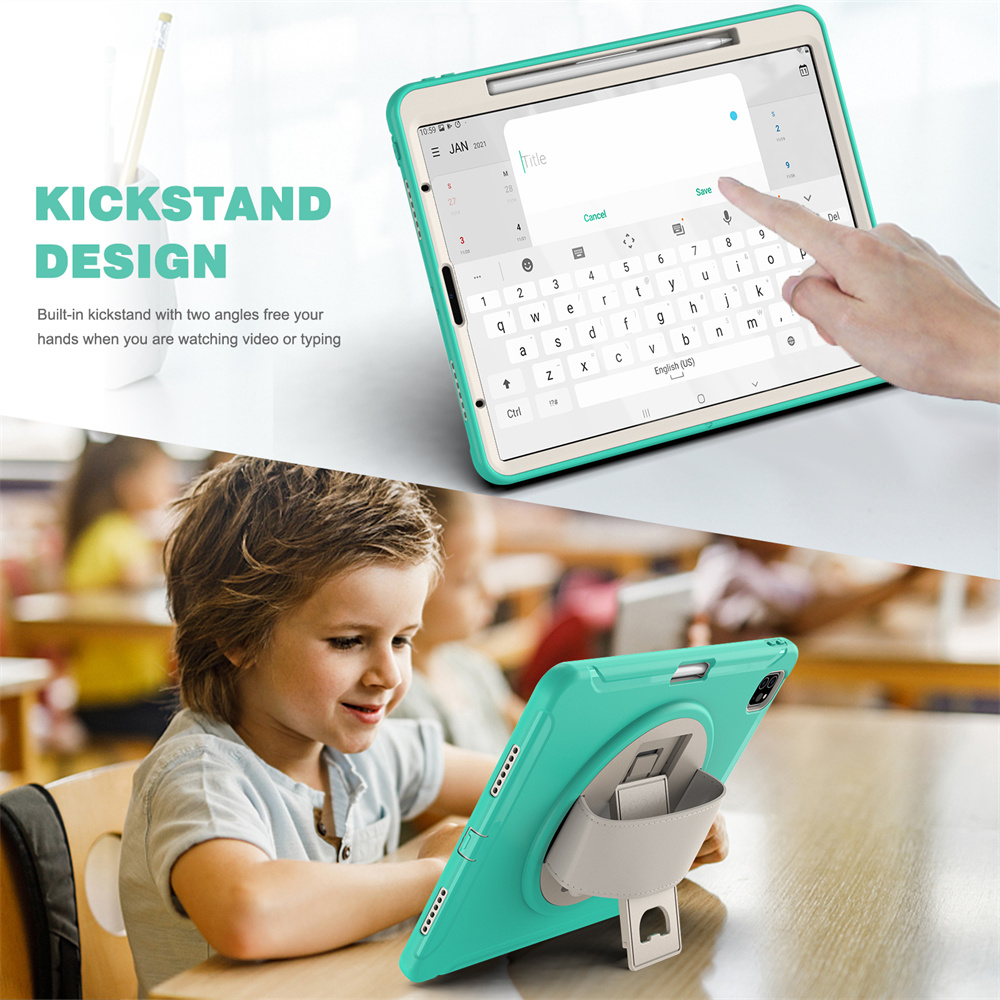 Black TPU Soft Tablet Cover Bumper Case For iPad Pro 12.9 2022 6th generation 2021 5th gen Case