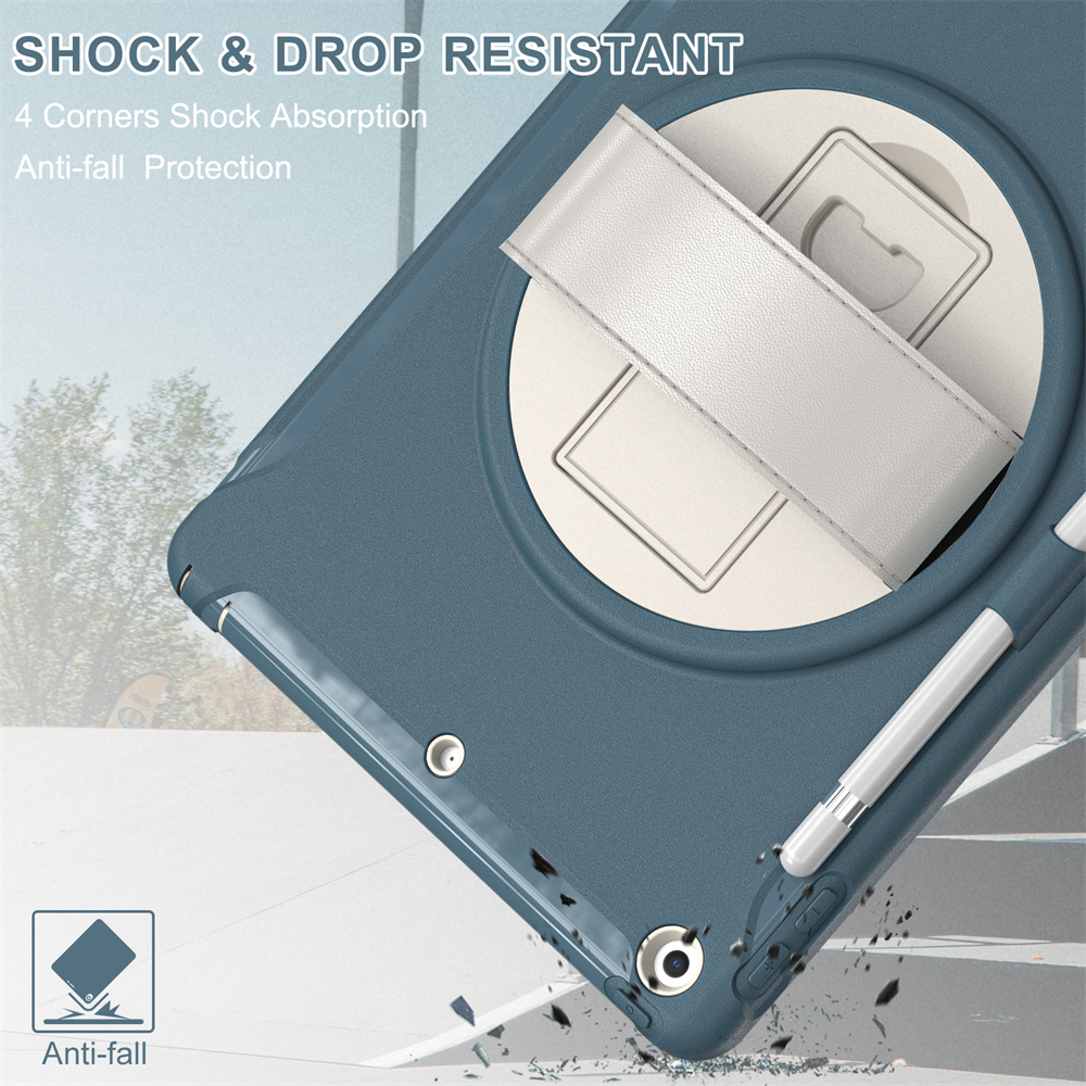 Shockproof TPU Tablet Case For IPad 10.2 2019 2020 2021 Back Cover Case With Pencil Holder