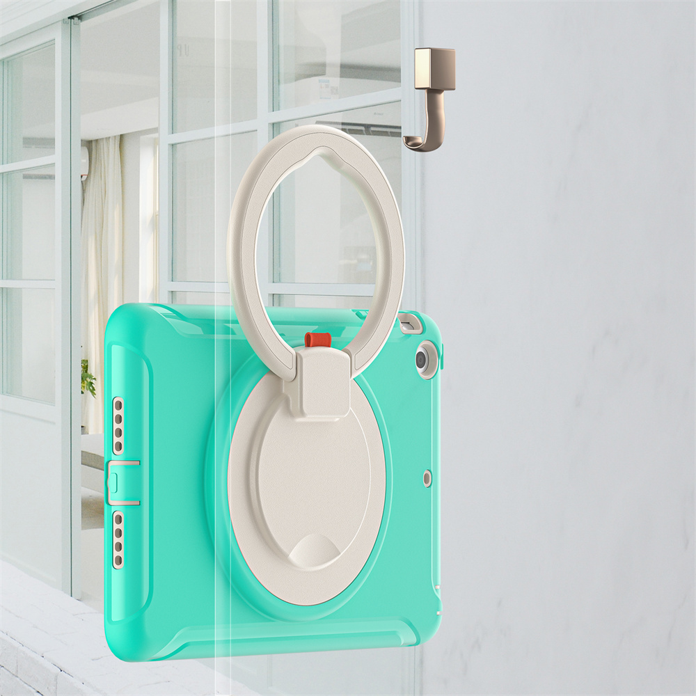 360 Rotating TPU Protective Child Proof Tablet Case Cover For Apple iPad mini 3/2/1 Case