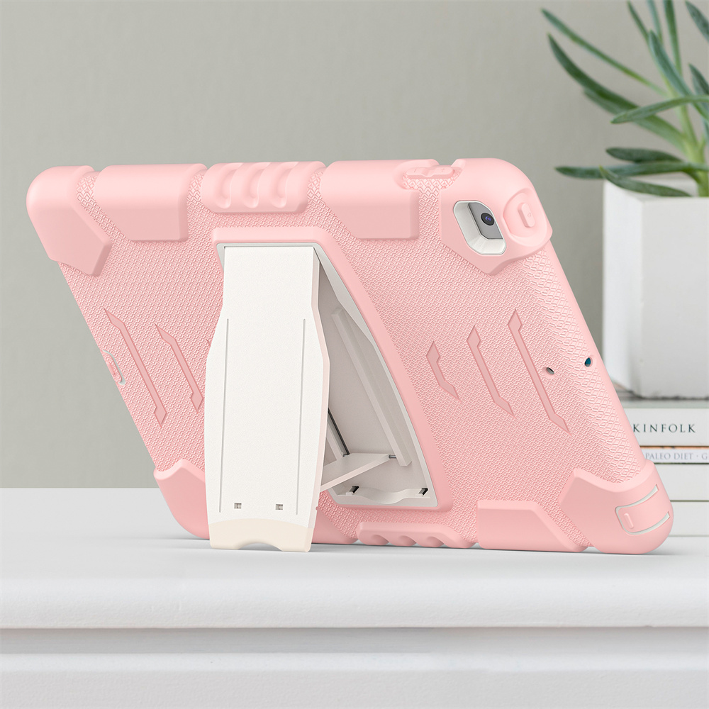 Silicone Shockproof Tablet Back Cover Case For iPad 10.2 inch 9th generation 8th 7th gen Case With Stand