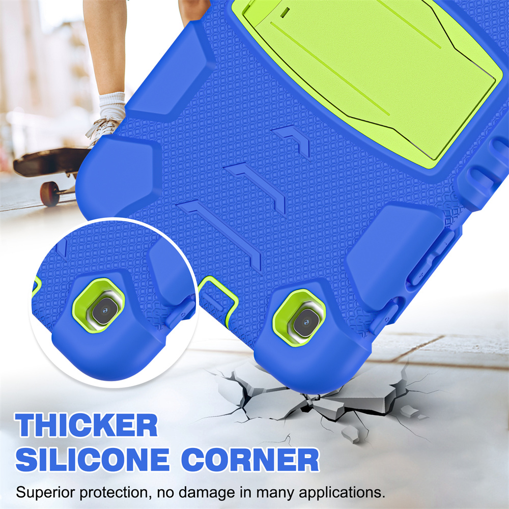 Rugged Heavy Duty Silicone Tablet Cover Case For Samsung Galaxy Tab A 8.4 inch Case For Kids