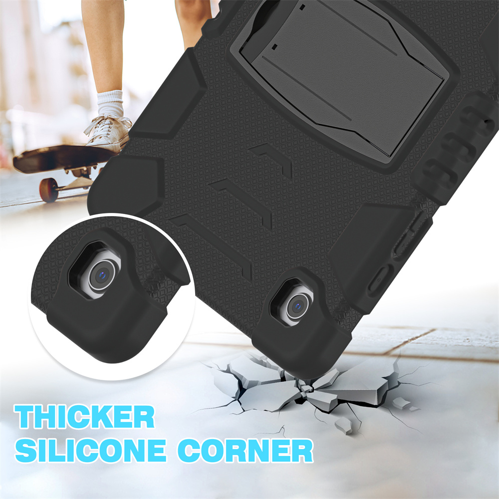 Tablet Back Cover Case For Samsung Galaxy Tab A8 X200 X205 2022 10.5 inch Case Cover With Kickstand