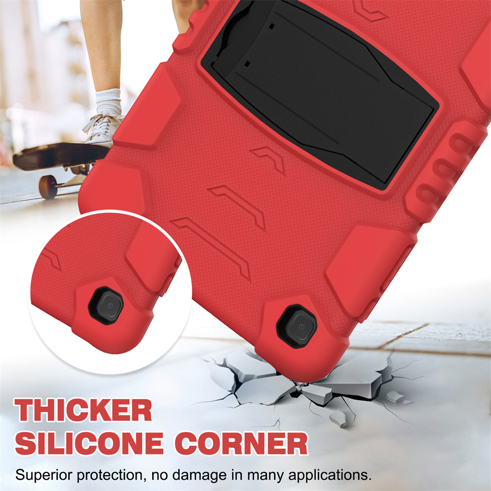 10.4 inch Silicone PC Stand Tablet Case Cover For Samsung Galaxy Tab S6 Lite 2022 Case Cover