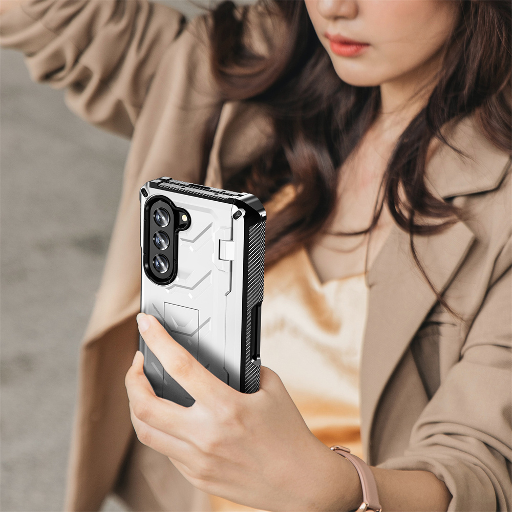 Luxury Designer Mobile Phone Shell Case For Samsung Galaxy Z Fold 5 5G Case With Slide Camera Lens Cover